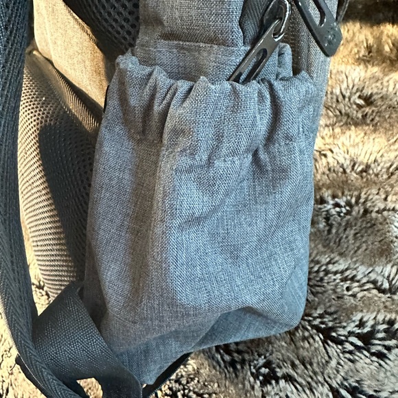 Hap Tim Multi- function Large Grey Baby Diaper Bag Backpack with Stroller Straps - Picture 4 of 10